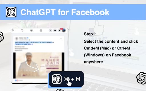 ChatGPT for Facebook image
