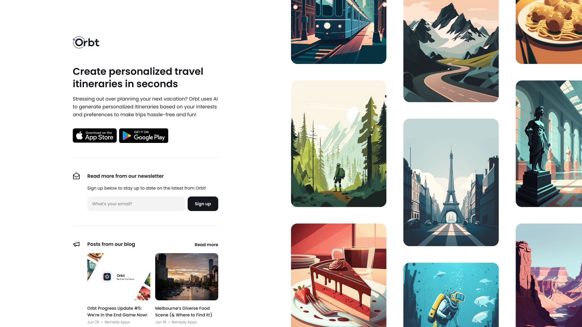 Orbt - The Smart Trip Planner image