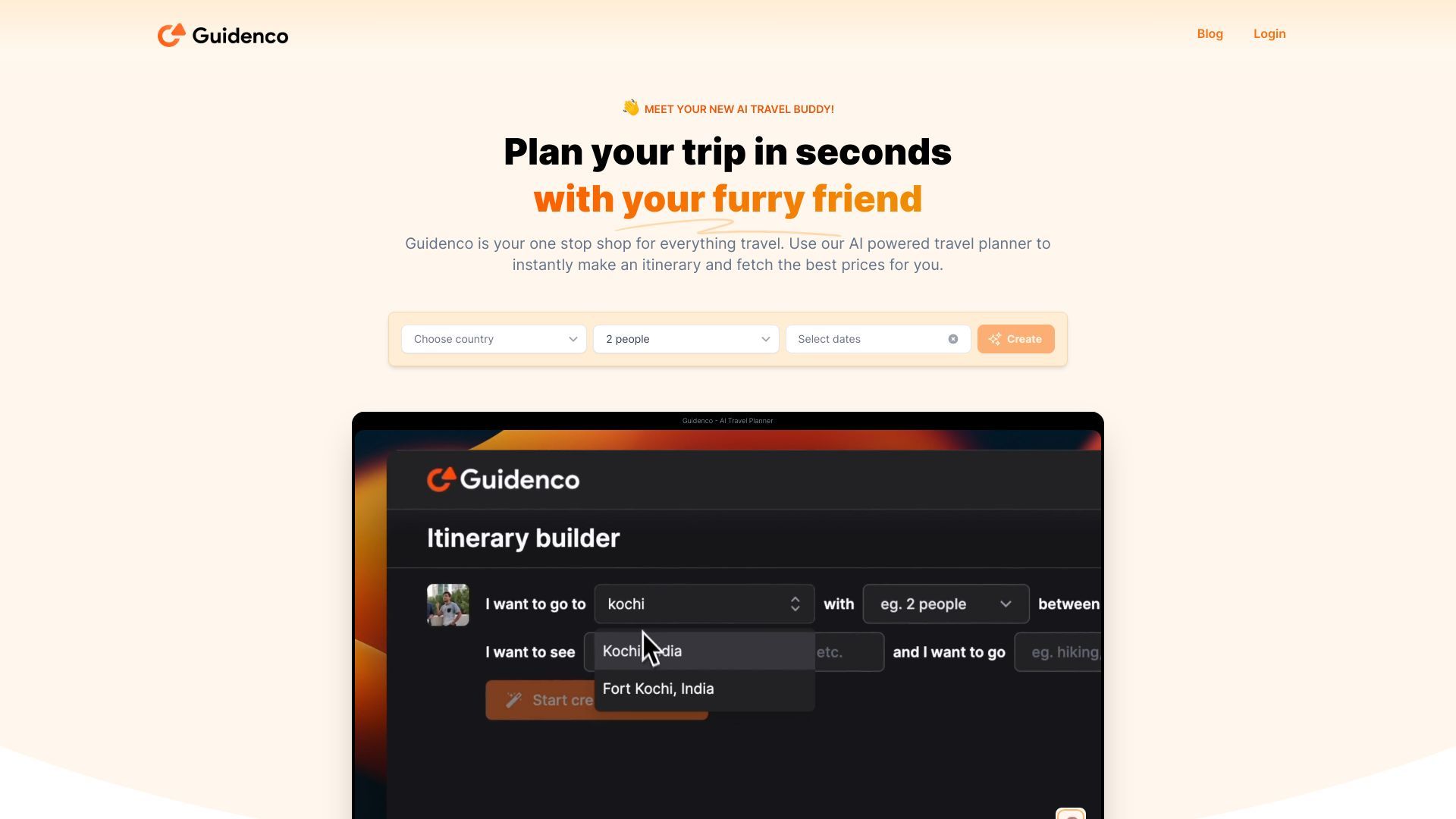 Guidenco - Smart AI Travel Planner image