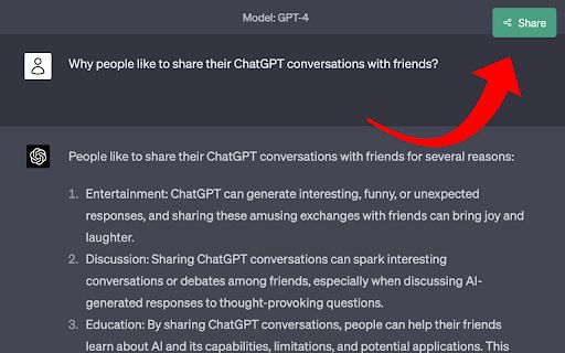 Share ChatGPT image