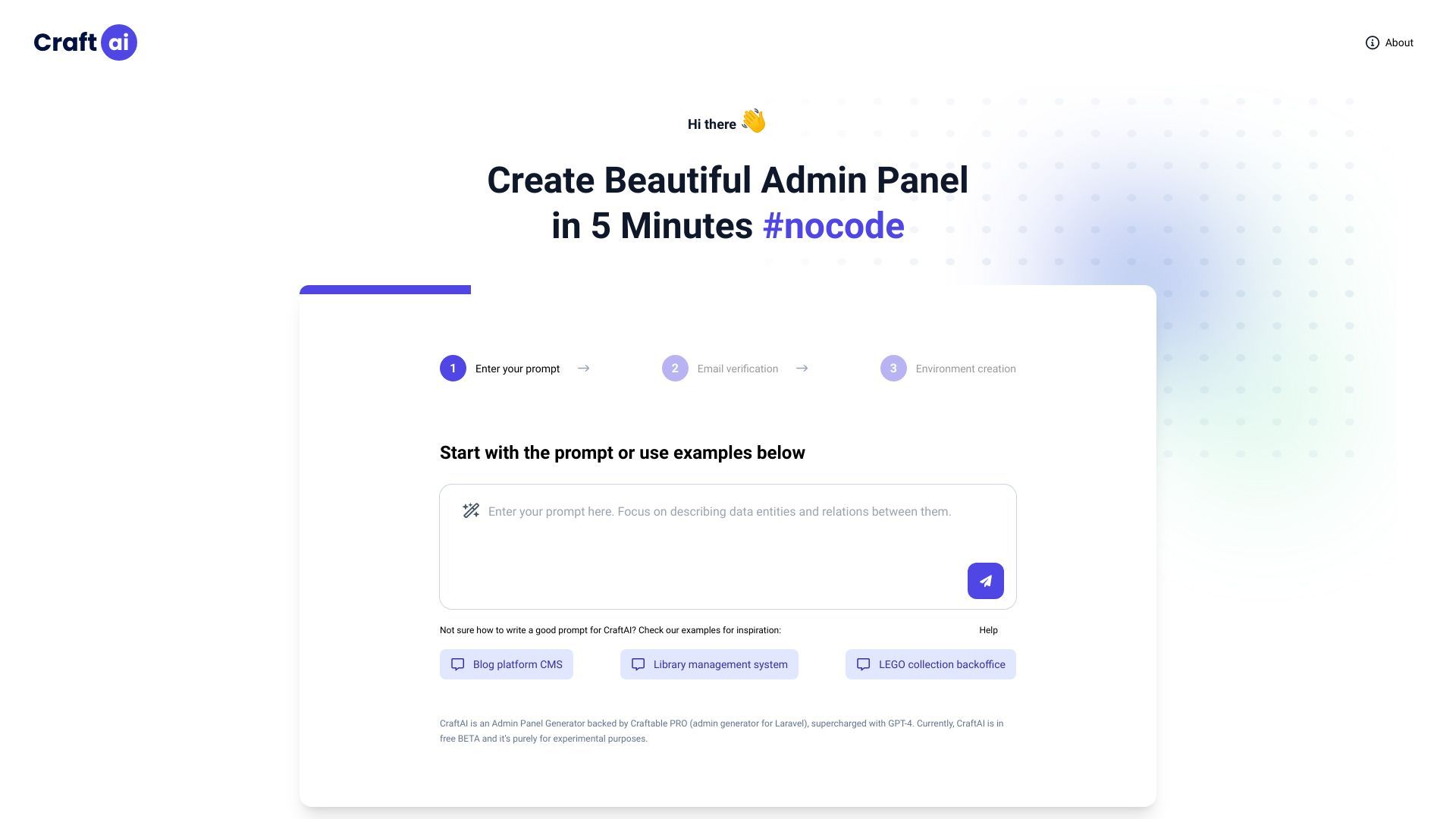 Craftable PRO - Laravel CRUD generator image
