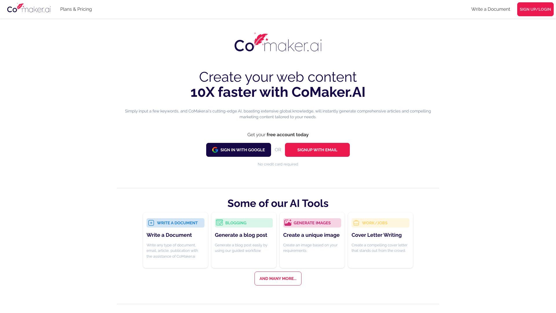 CoMaker.ai image