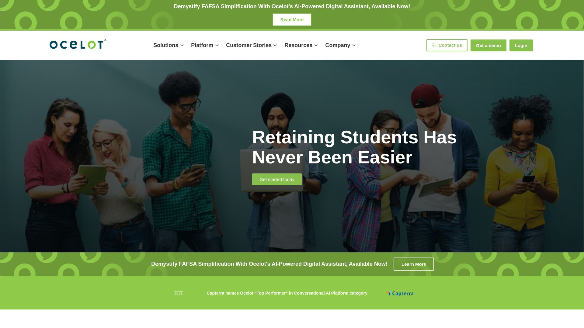 Ocelot Higher Education Student Engagement Platform image