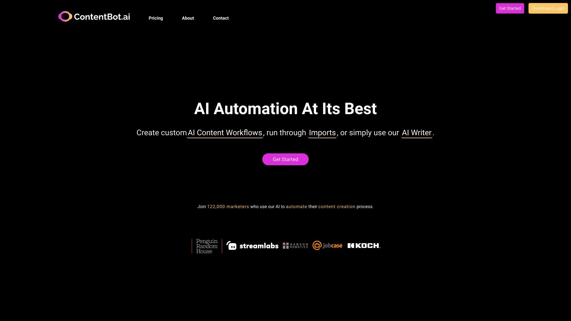 ContentBot - AI Content Automation and Workflows image