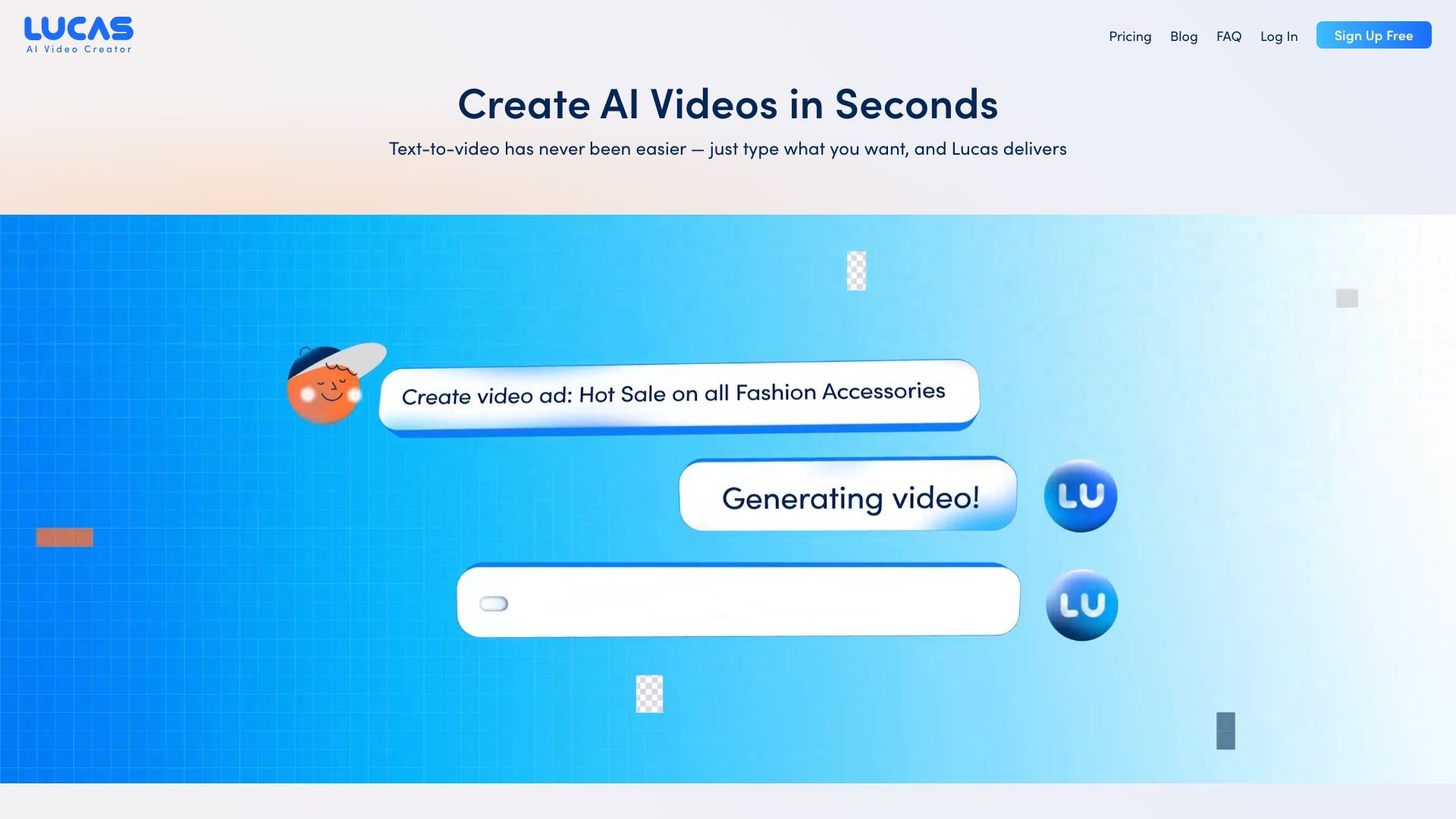 Lucas, AI Video Creator image