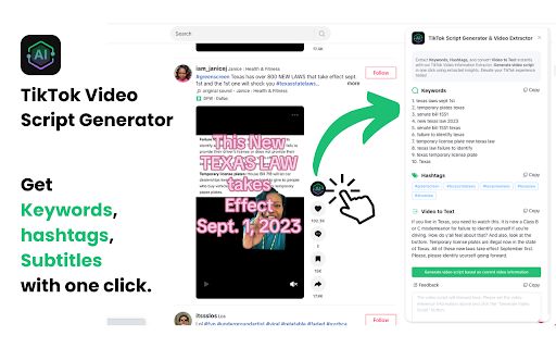 TikTok Script Generator image