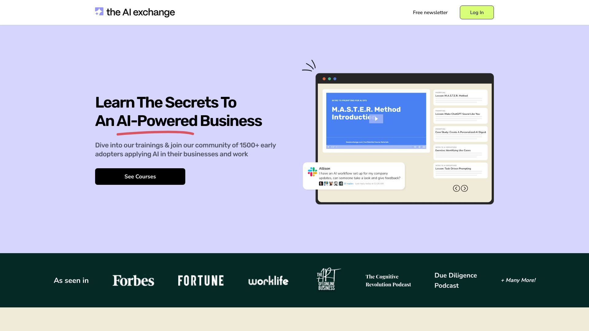 The AI Exchange image