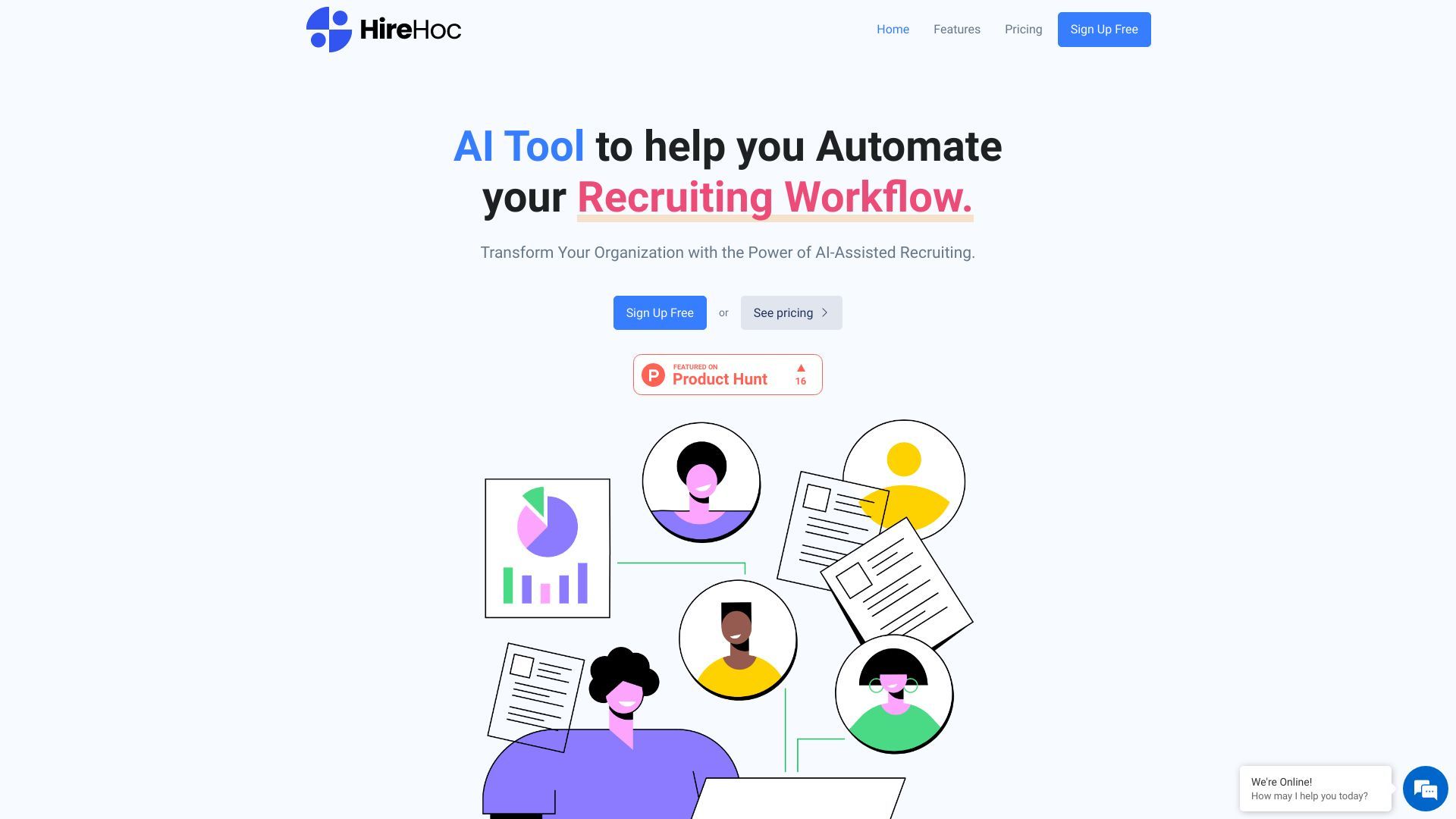 Hire Hoc | The AI Powered Hiring Tool image