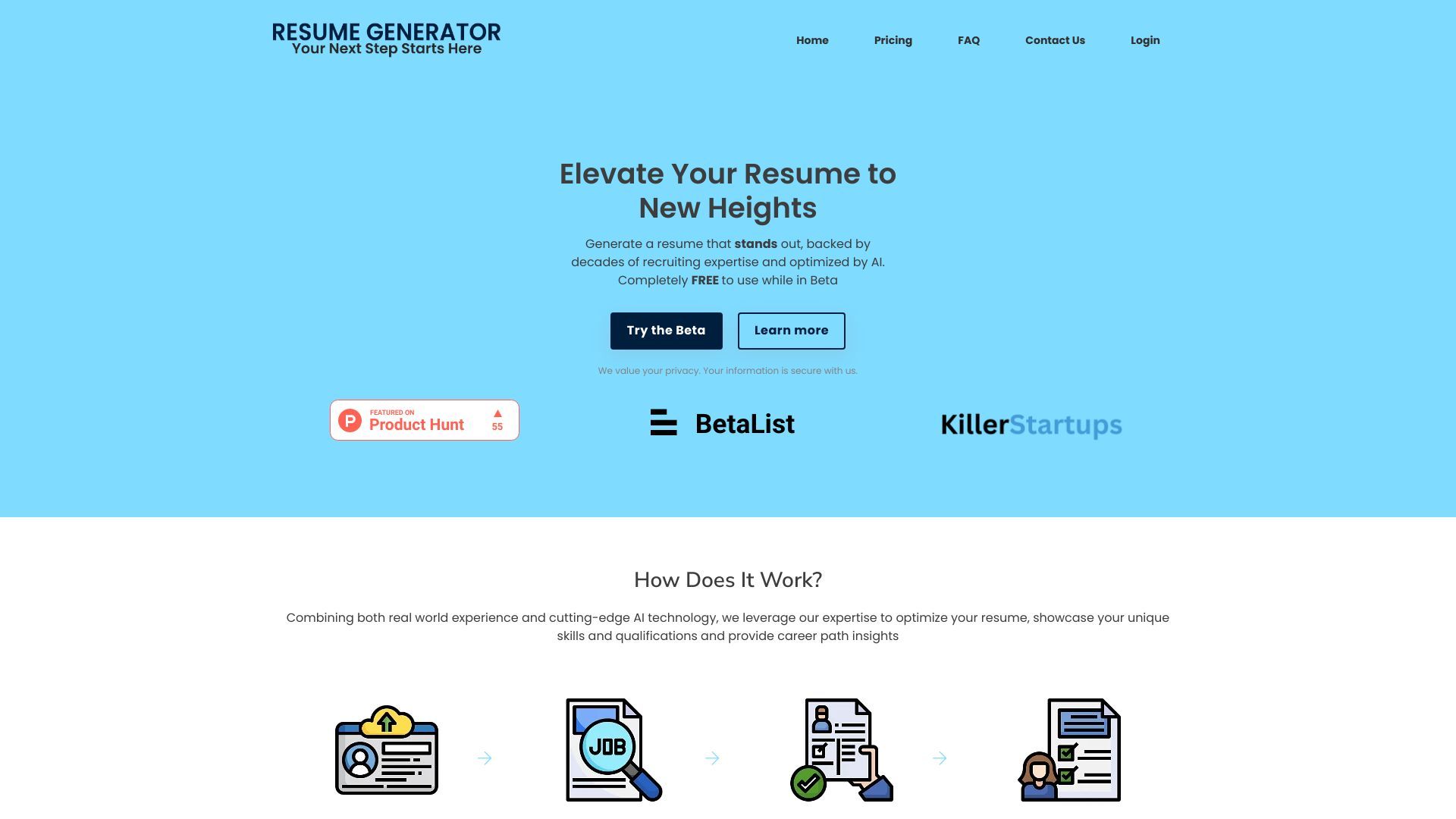 Resumegenerator.io image