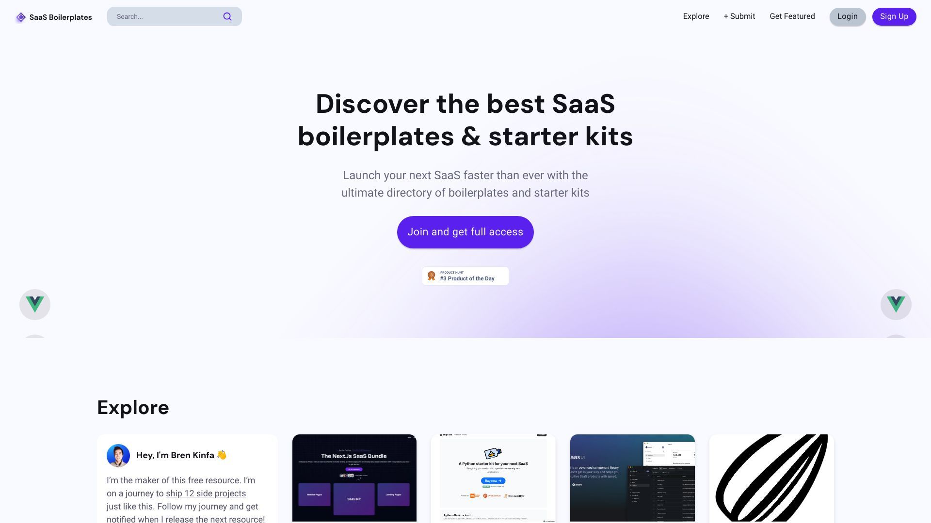 SaaS Boilerplates image