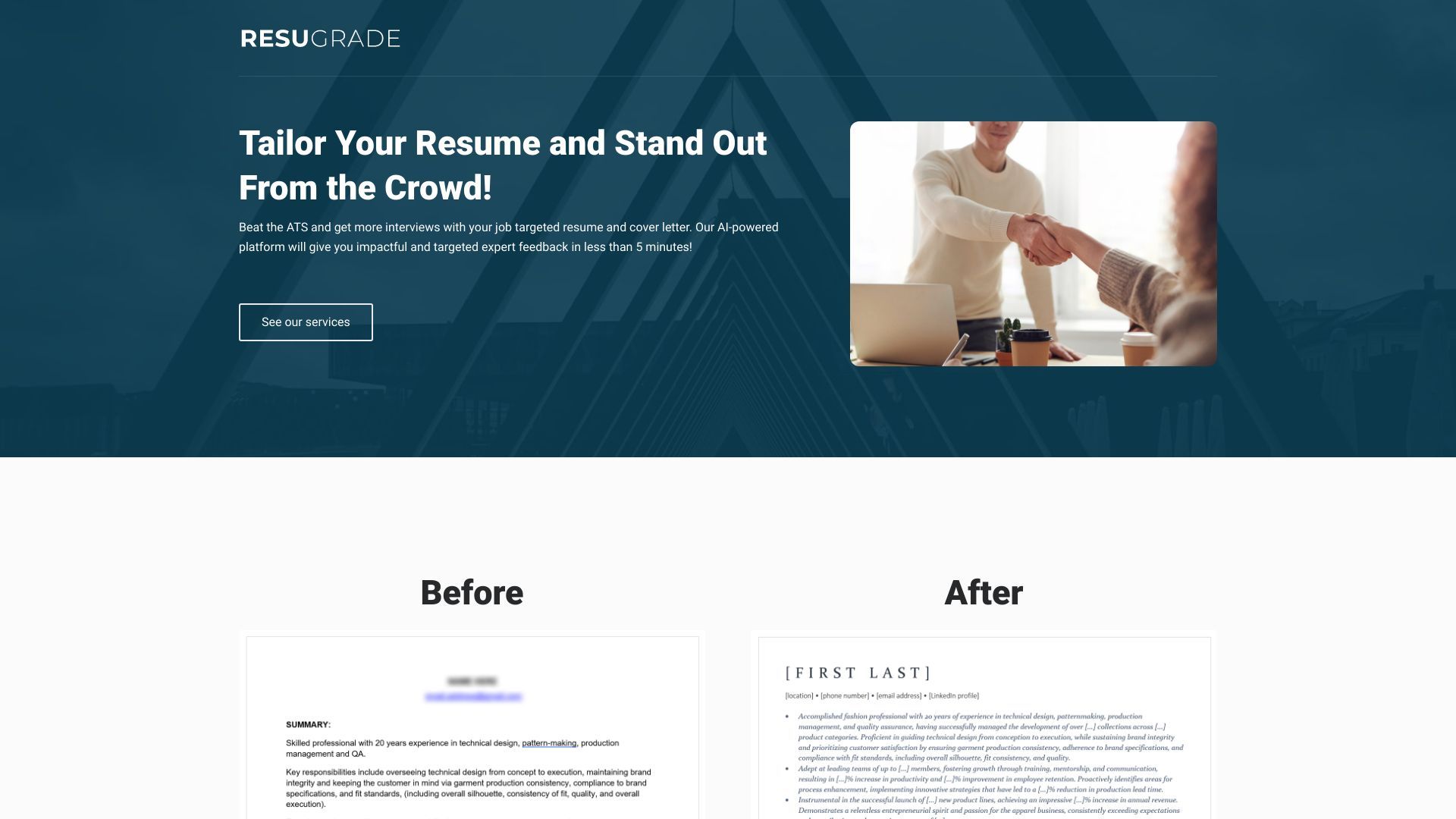 RESUme upGRADE image