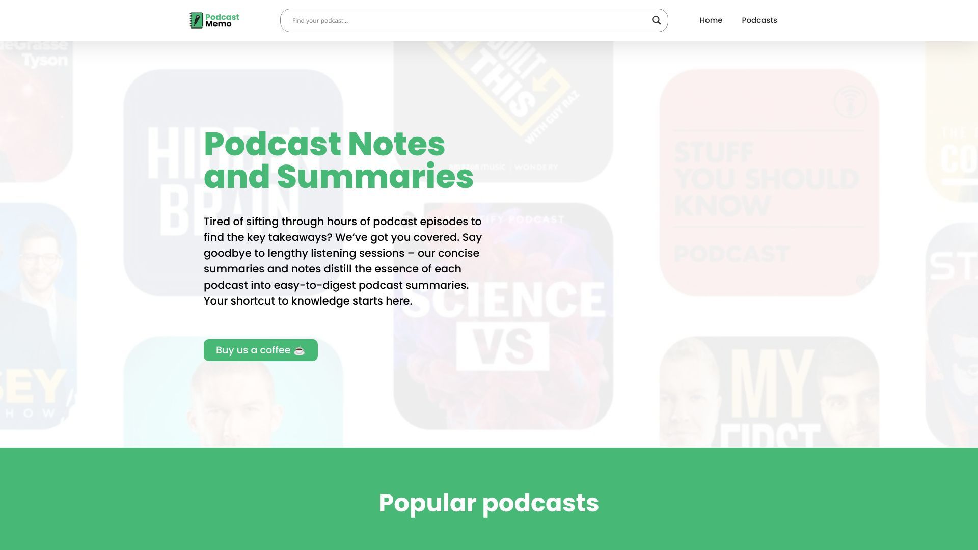 PodcastMemo image