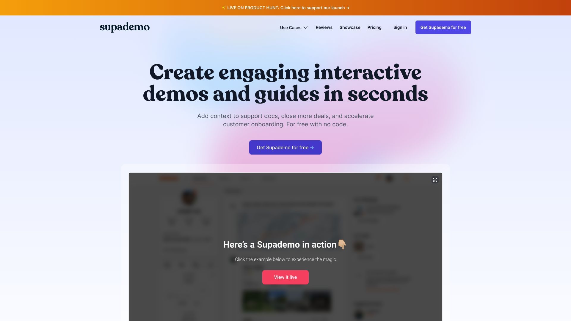 Supademo image