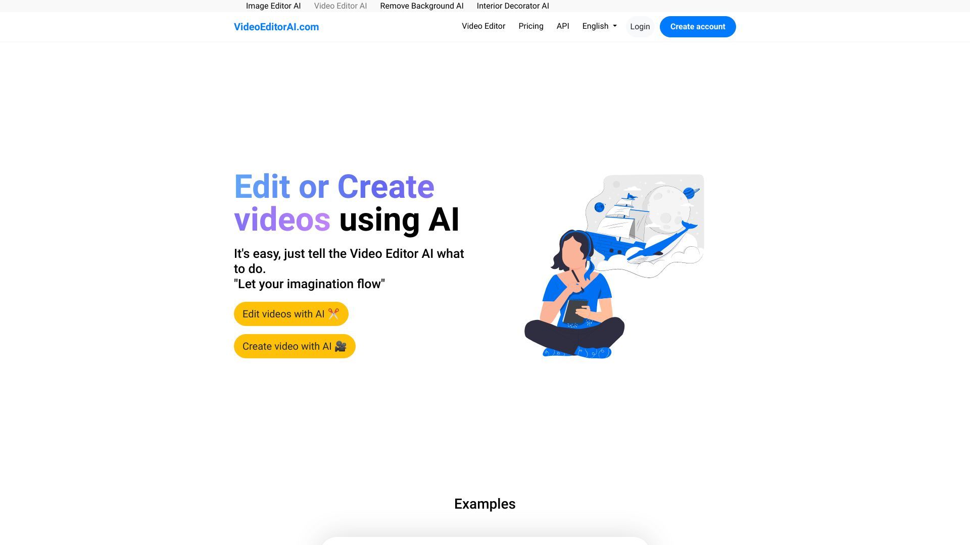 Video Editor AI image