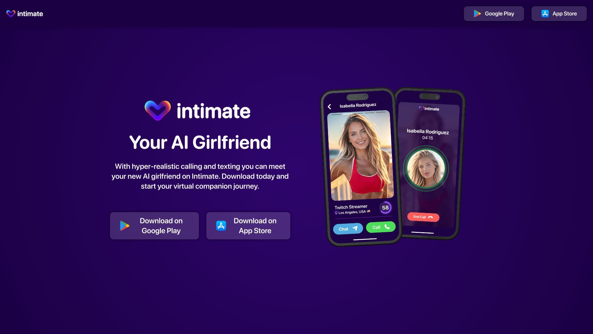 Intimate AI Girlfriend image