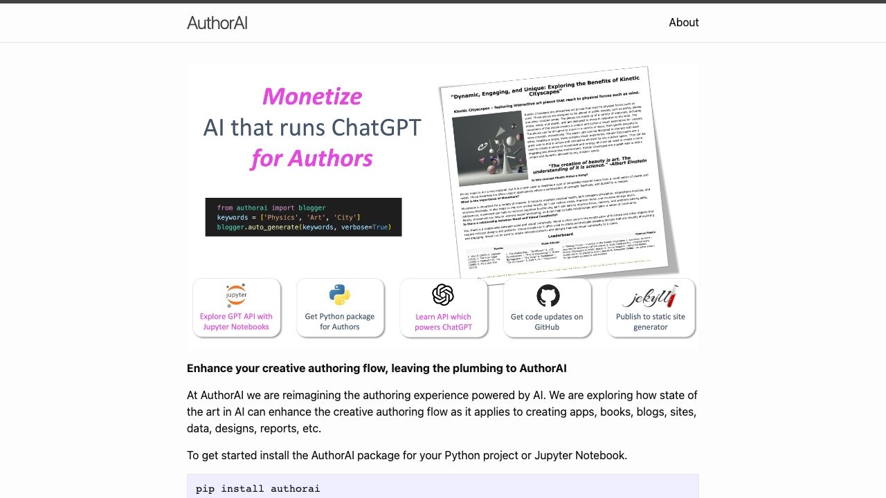 AuthorAI image