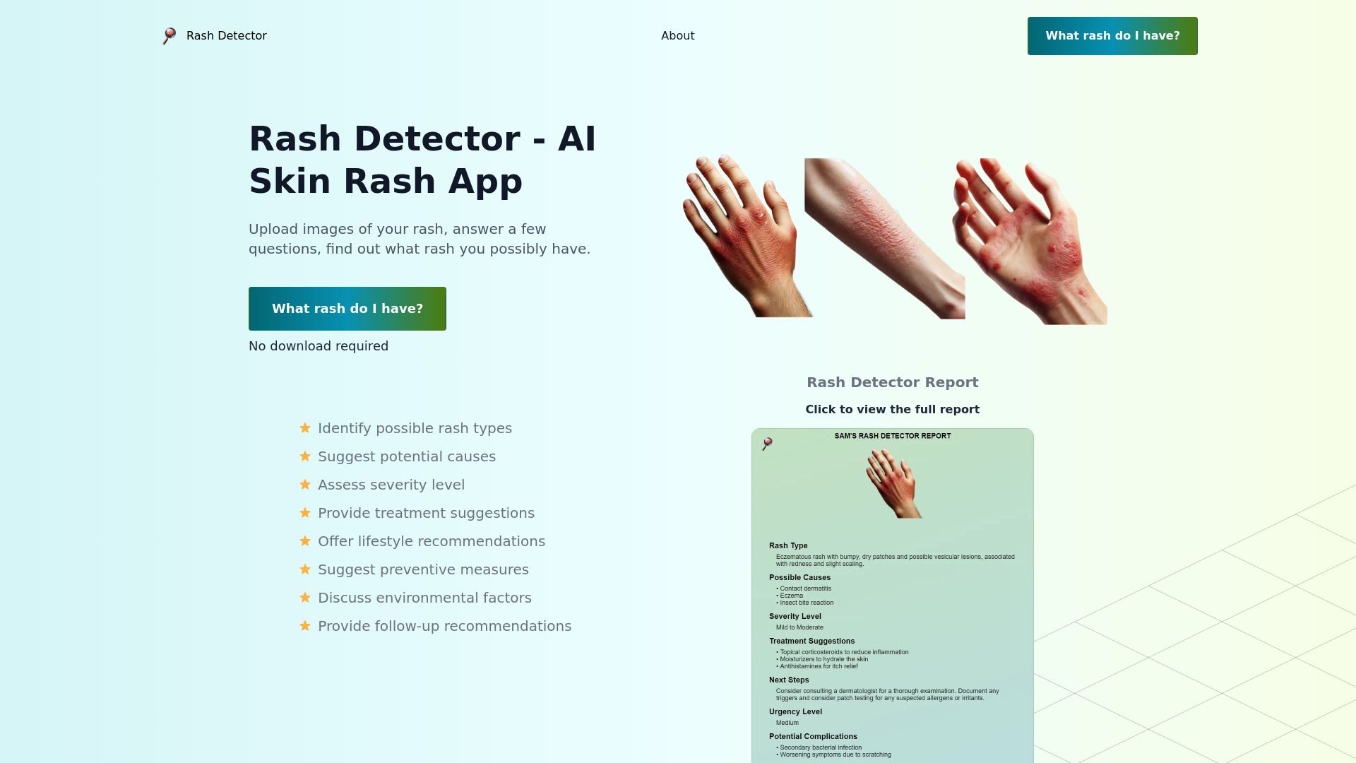 Rash Detector image