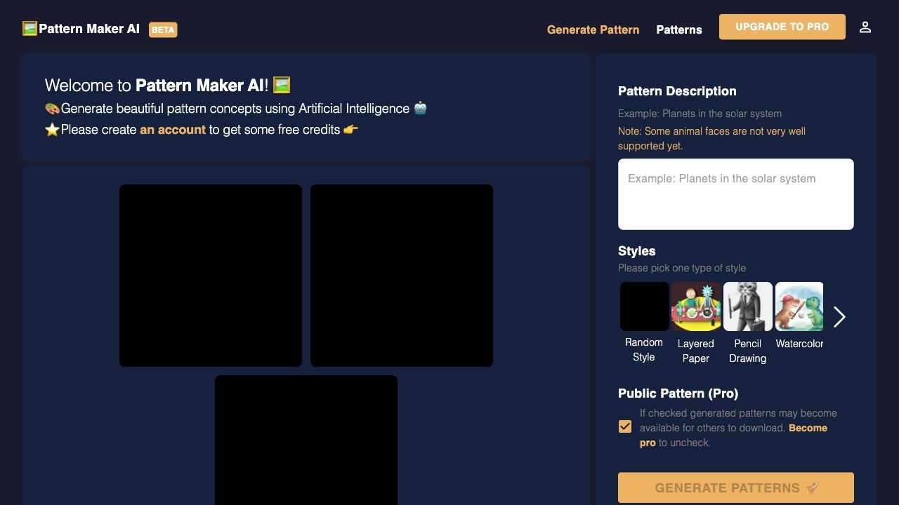 Pattern Maker AI image