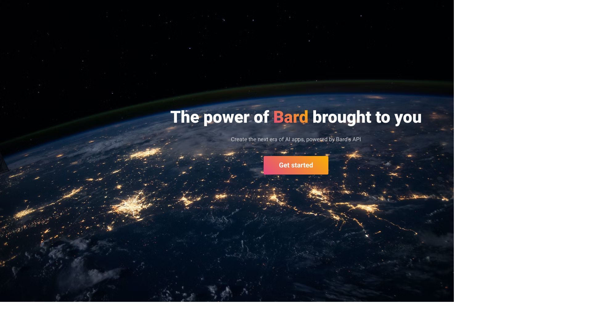 Bard's AI API image