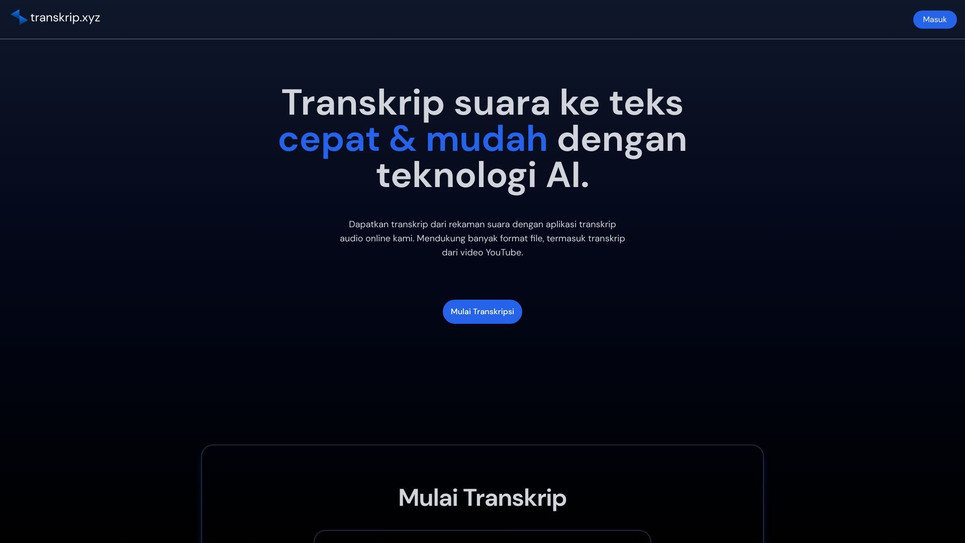 transkrip.xyz image