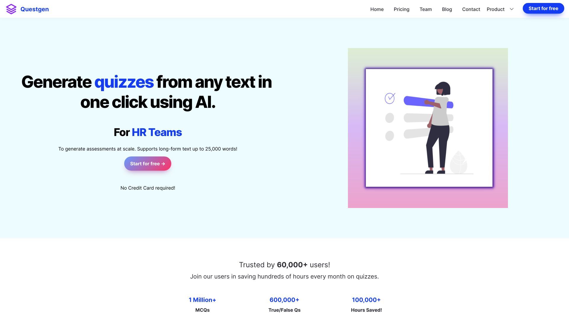 Questgen - AI Powered Quiz Generator image