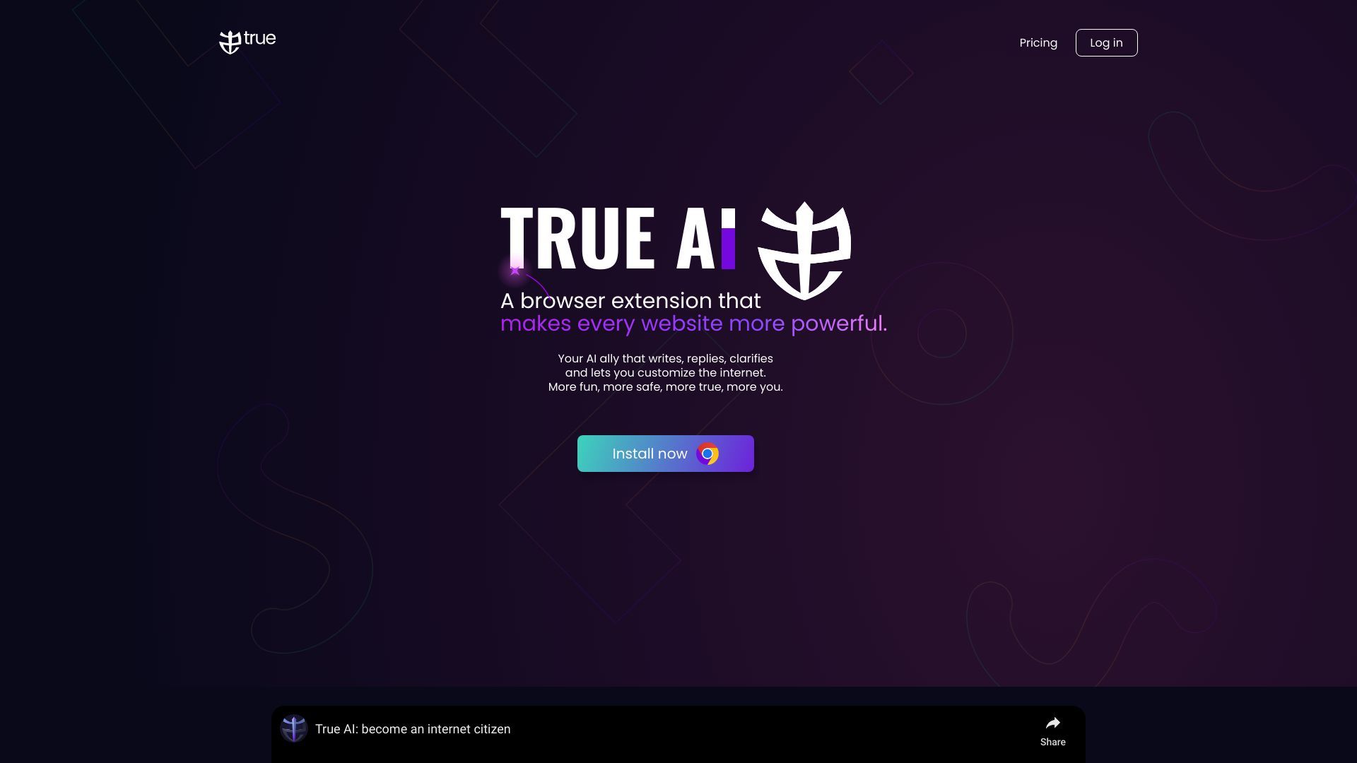True Extension image