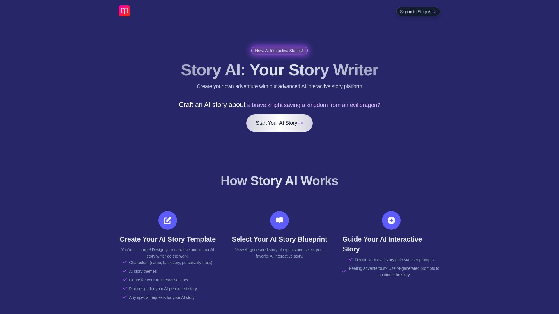 Story AI image