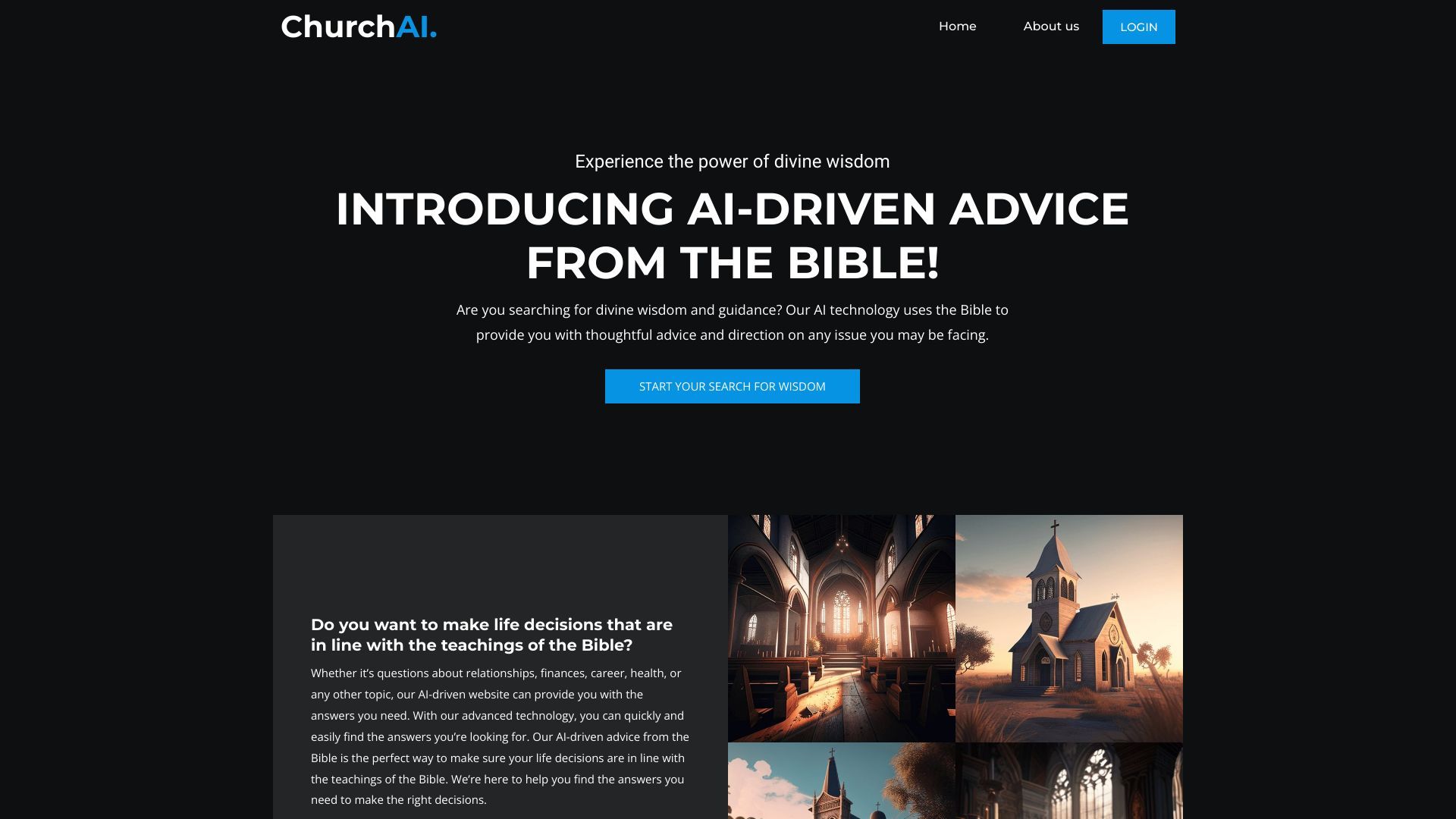 Church AI image