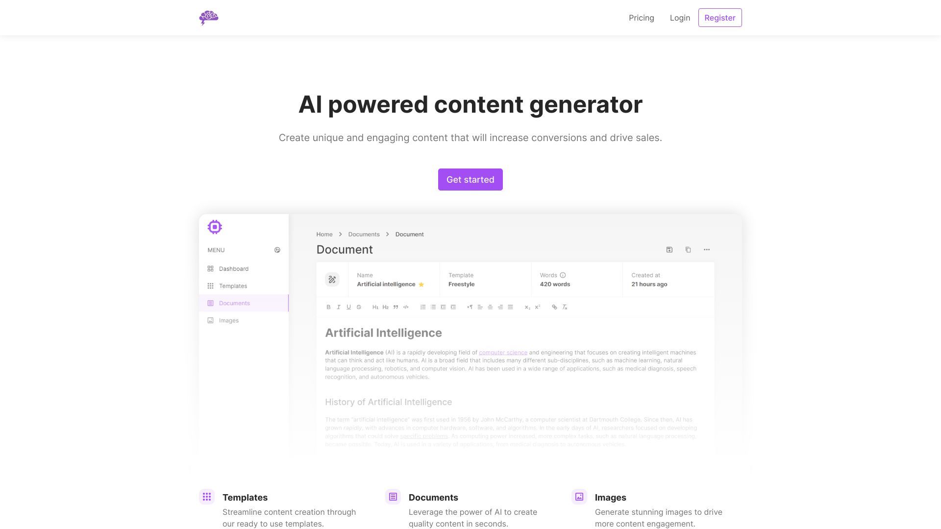 Freelino AI image