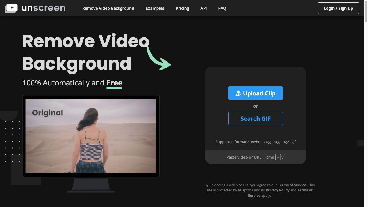 Unscreen image