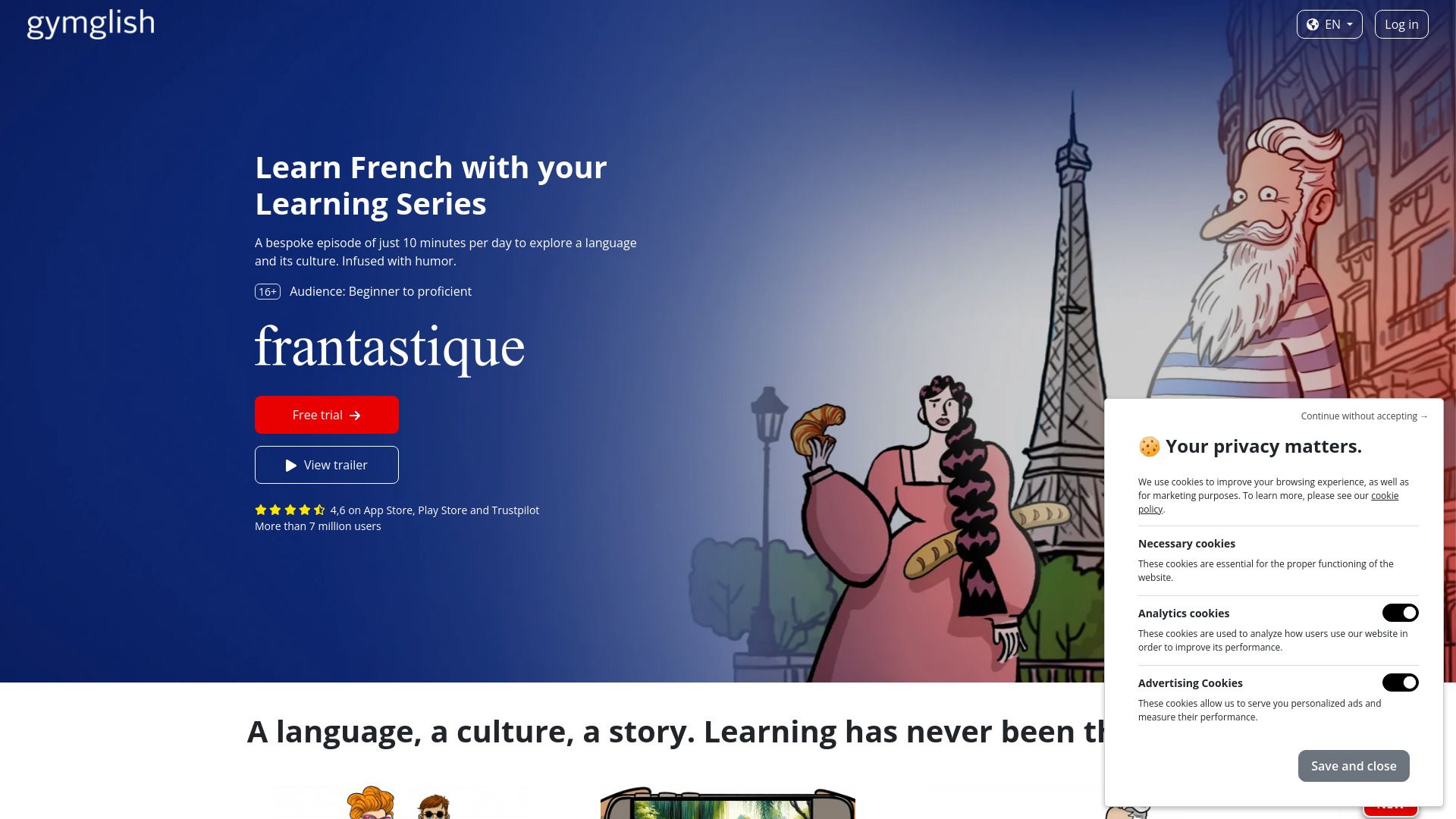 Frantastique - Online French Lessons image