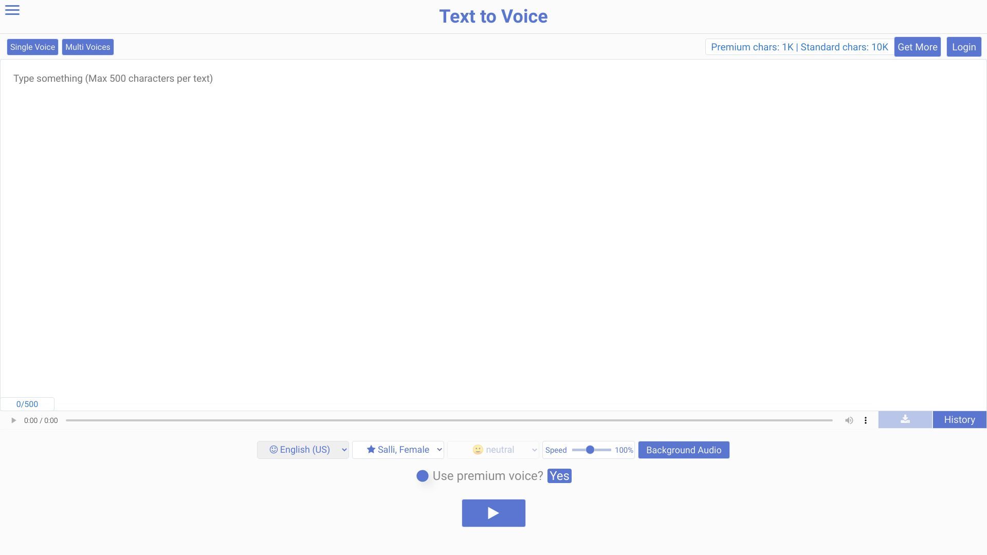 Online Text to Speech with Emotions image