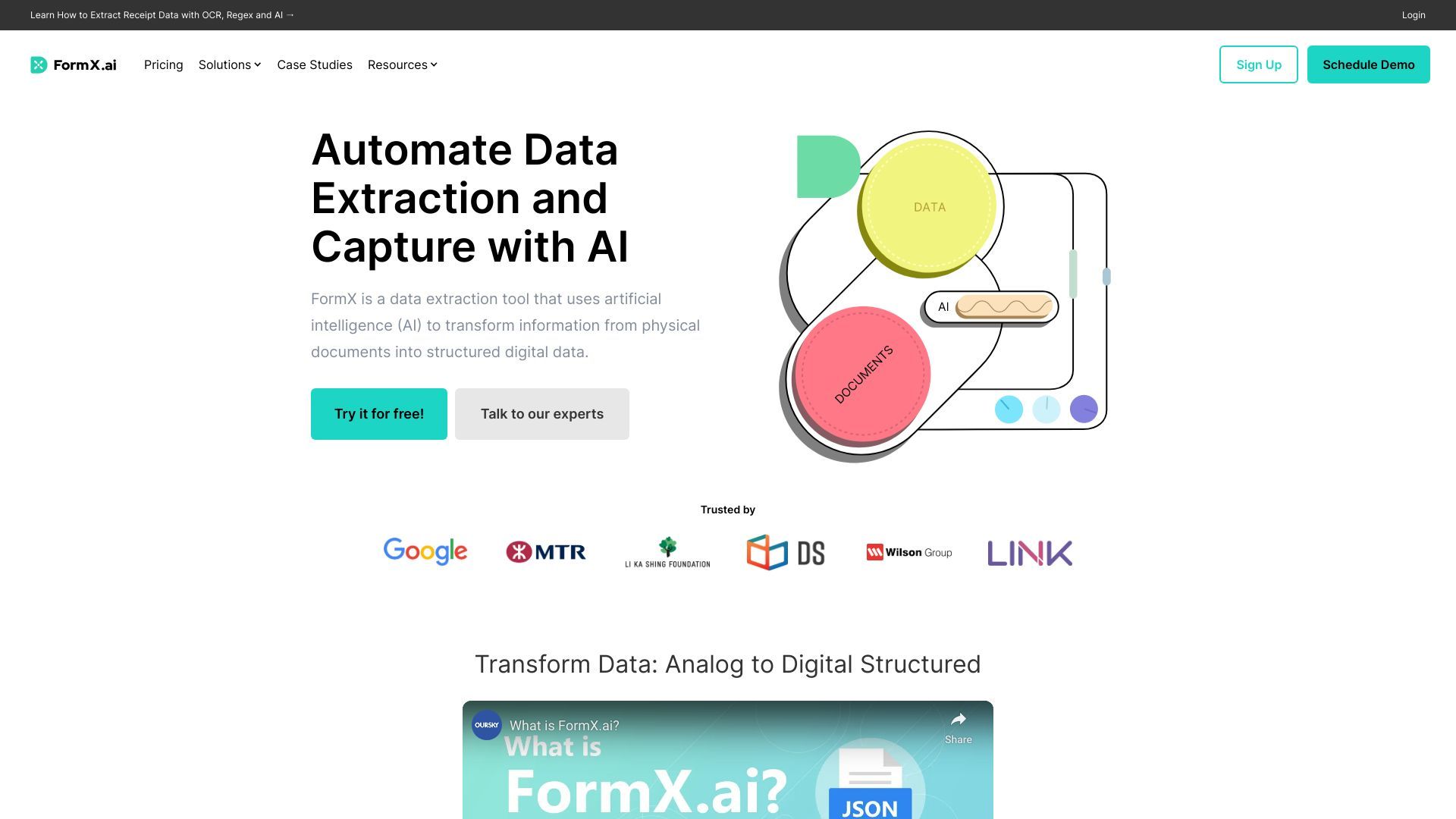 FormX.ai - Form and Document Extractor with AI image