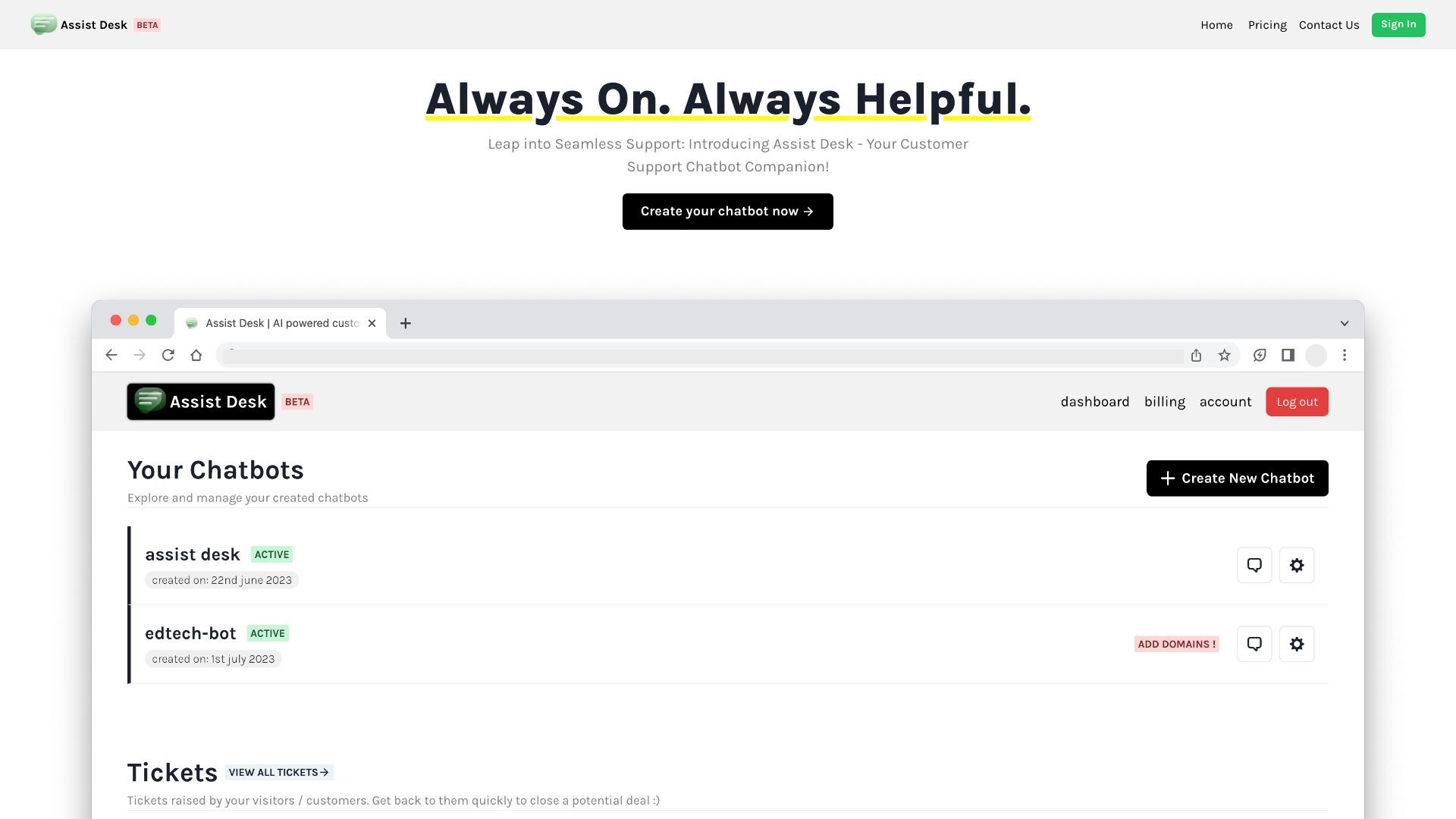 Assist Desk image