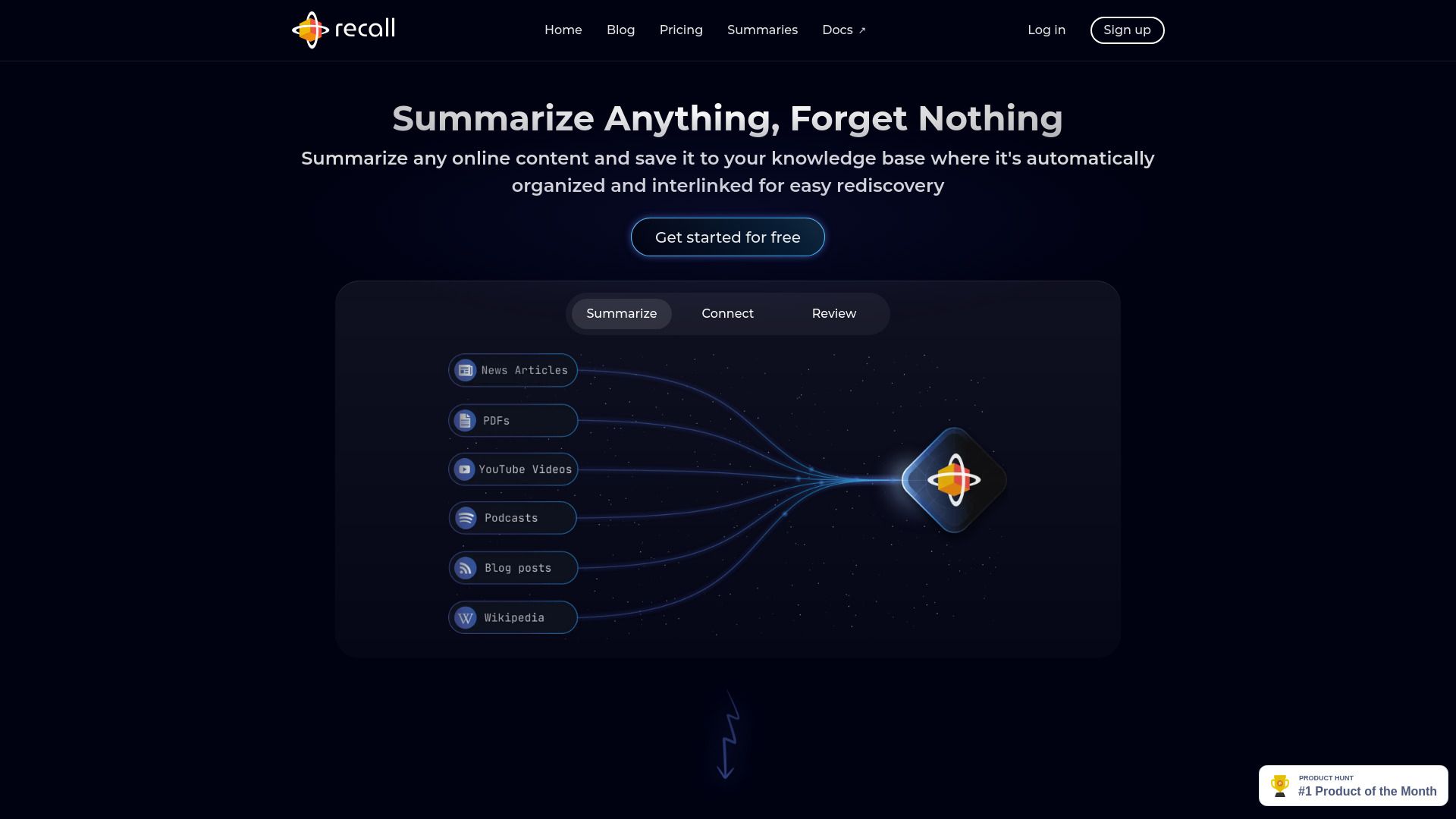 Recall image