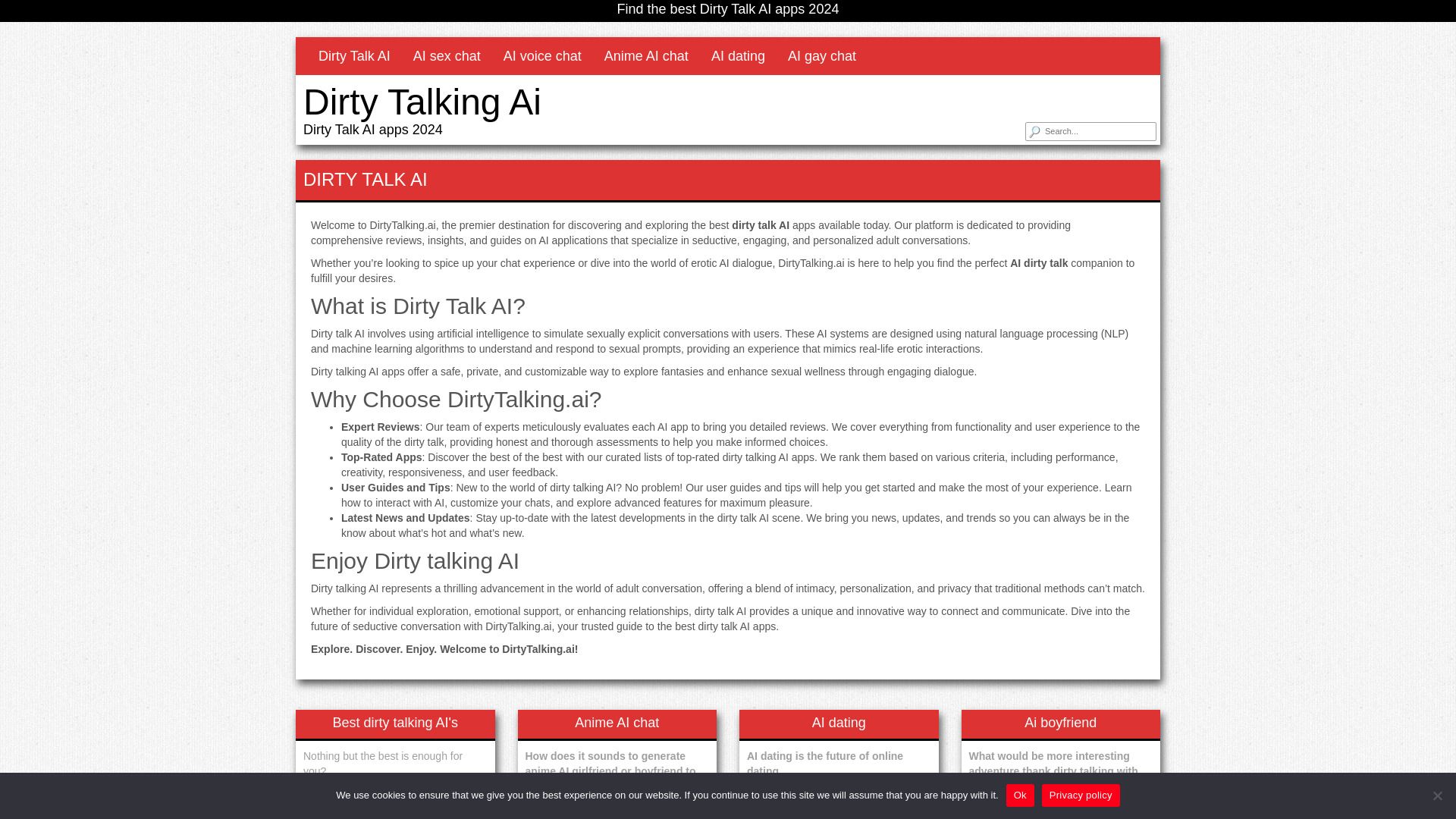 Dirty talking AI image
