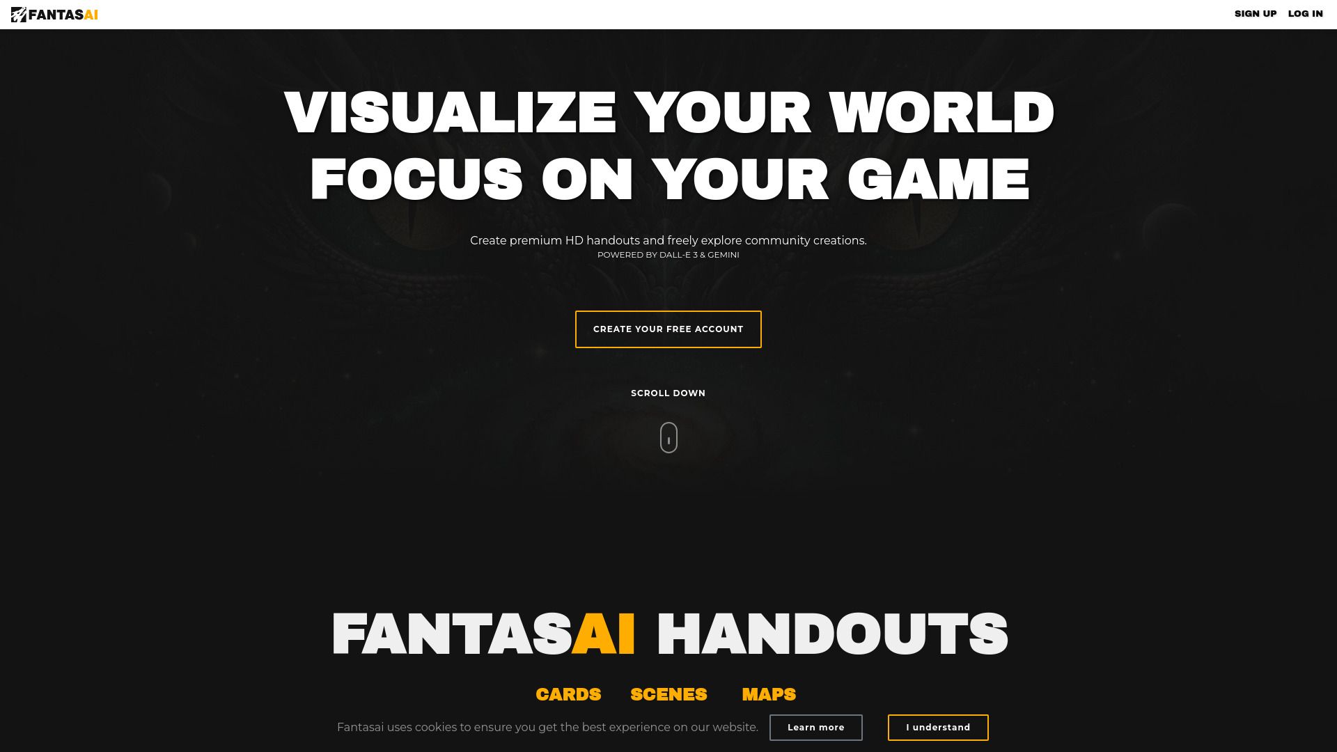 Fantasai | AI art generation for tabletop pen and paper RPGs image
