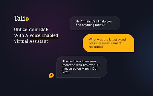 Tali Chrome Extension image