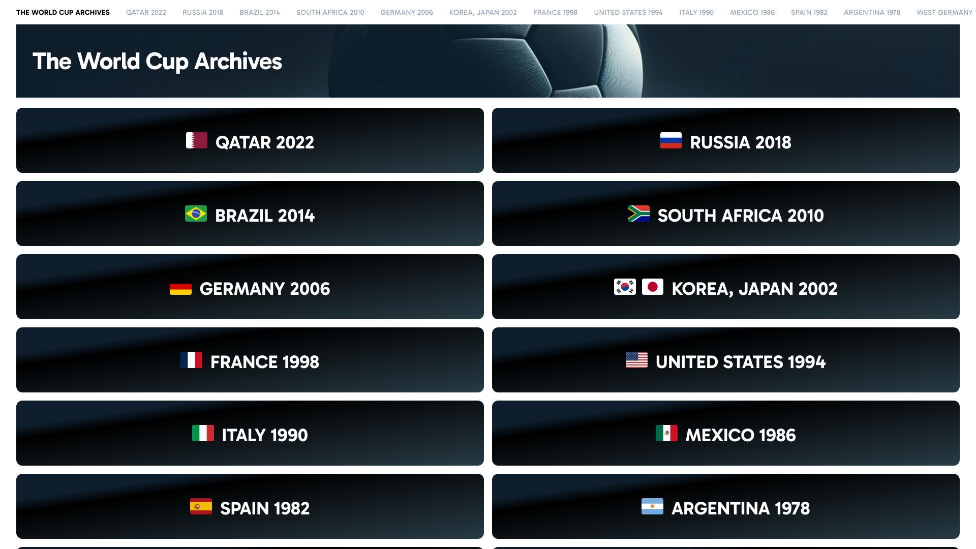 The World Cup Archives image