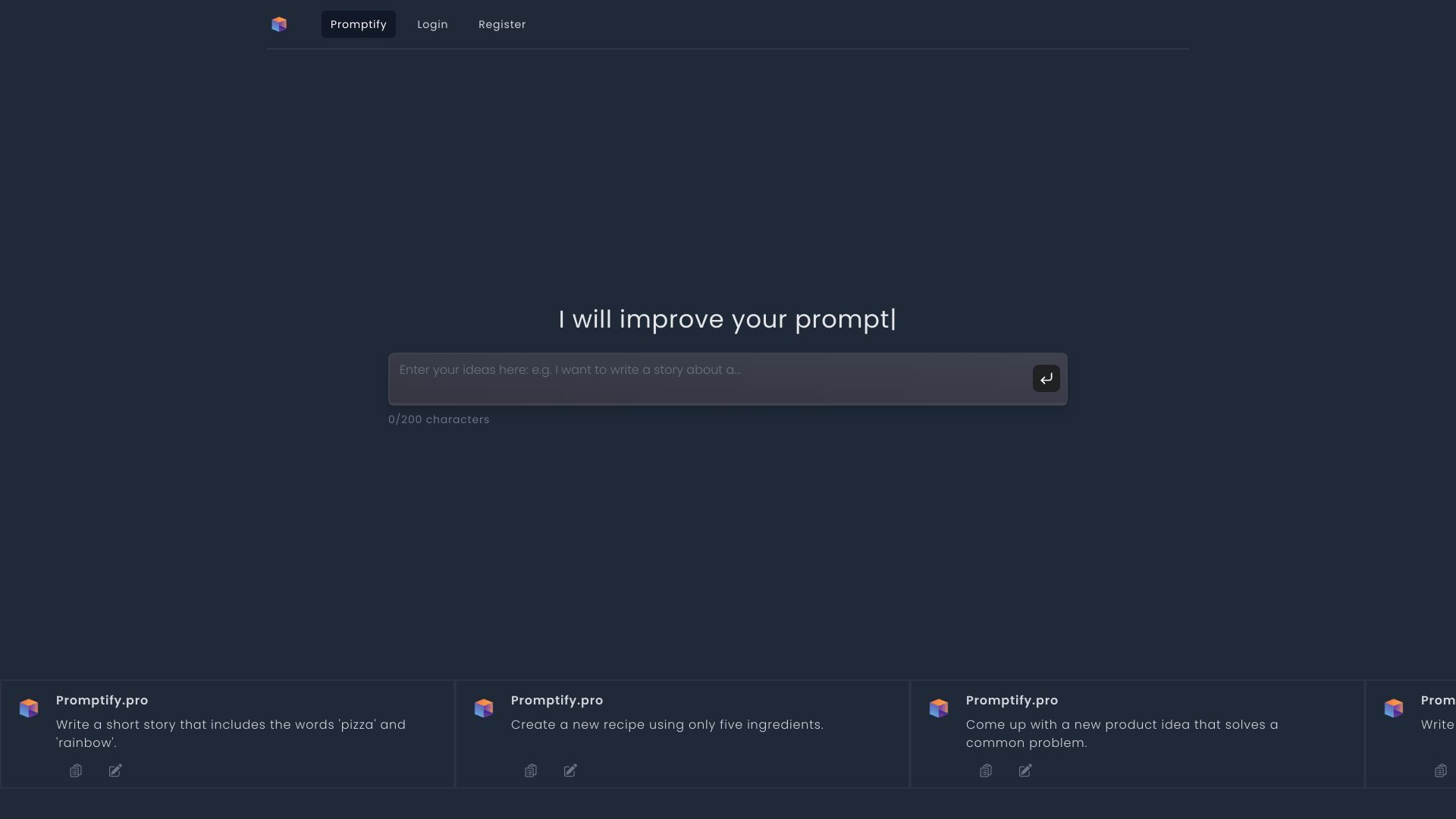 Promptify image