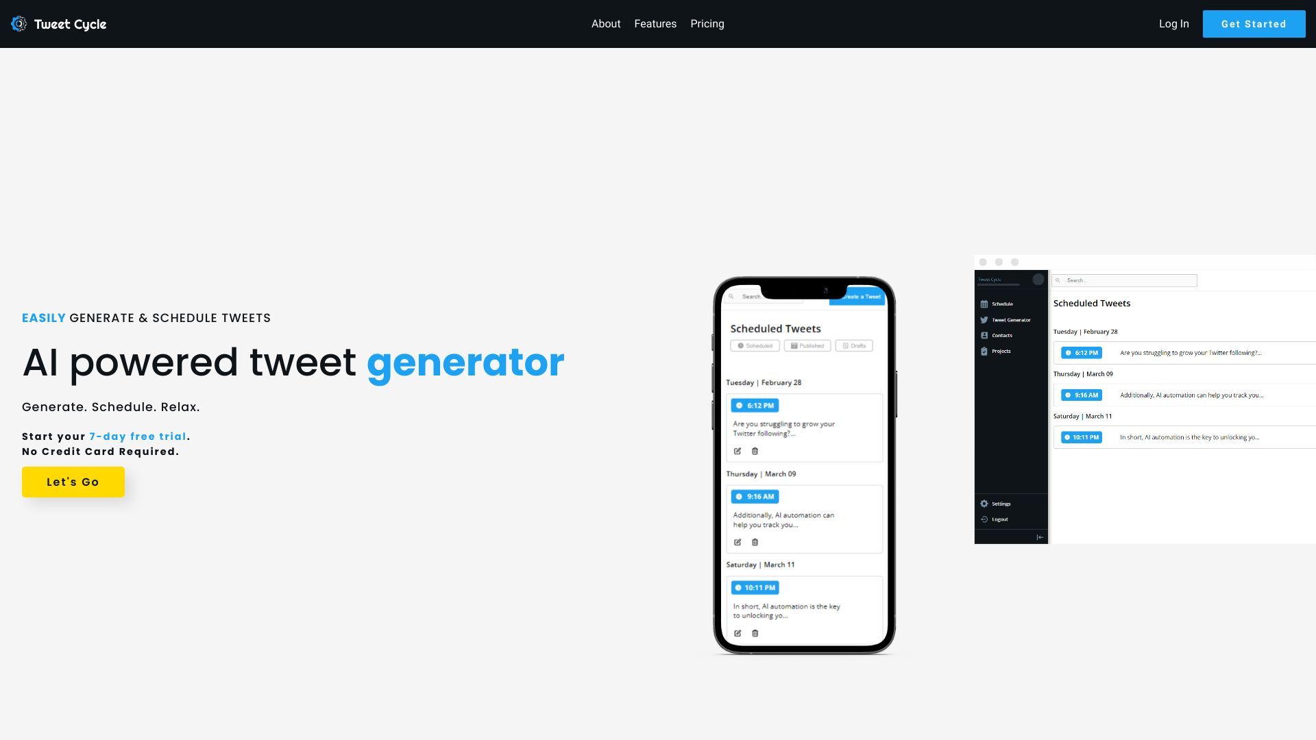 Tweet Scheduler image