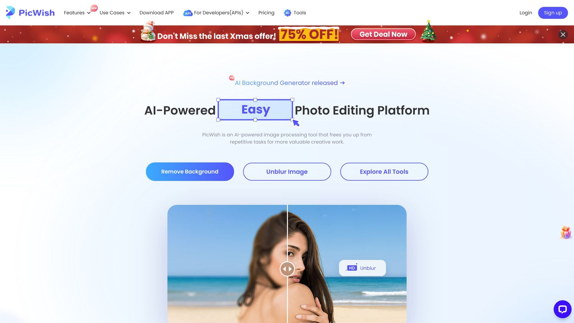 PicWish image