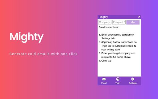 Mighty Chrome Extension image