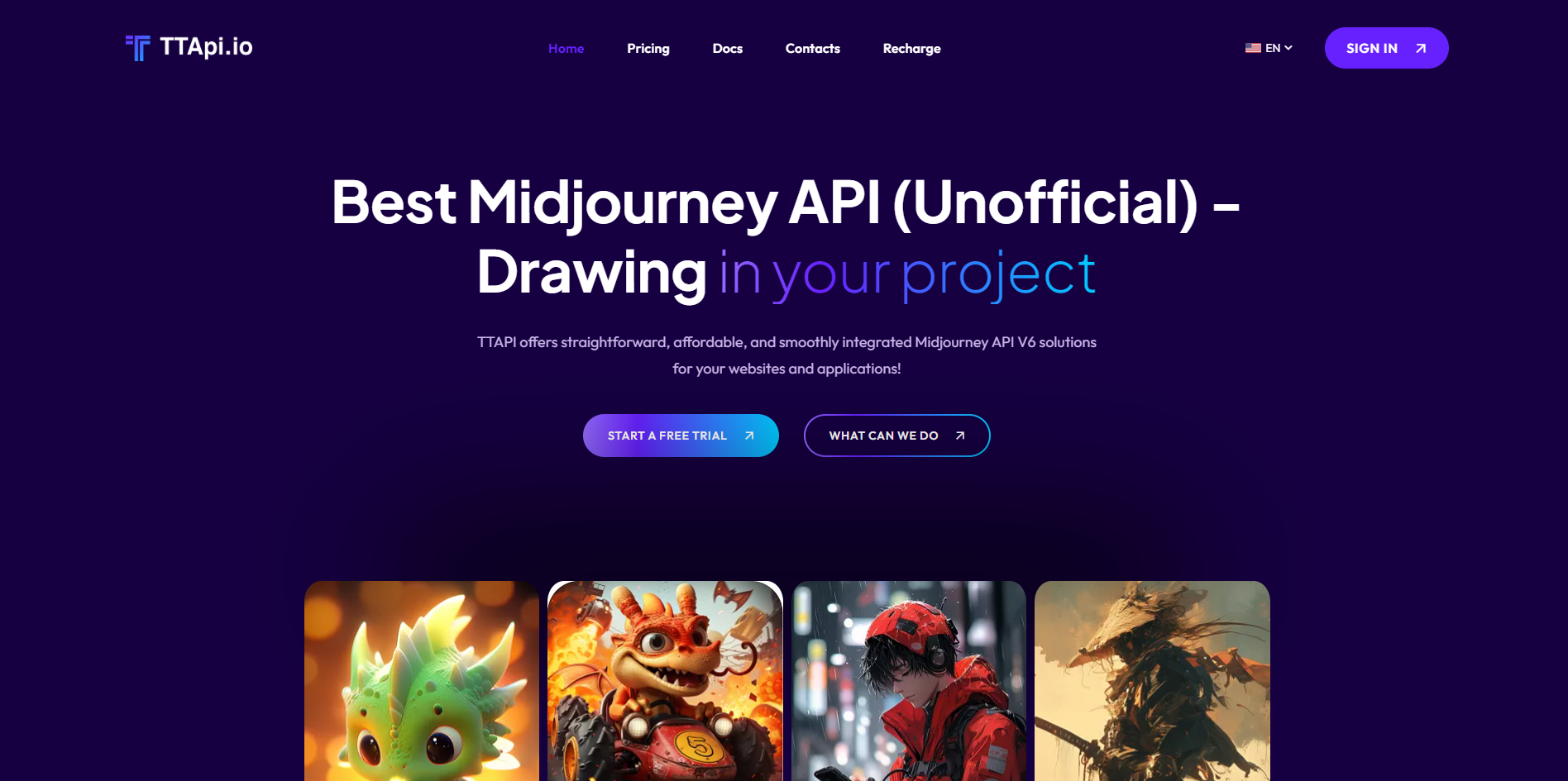 Midjourney API image