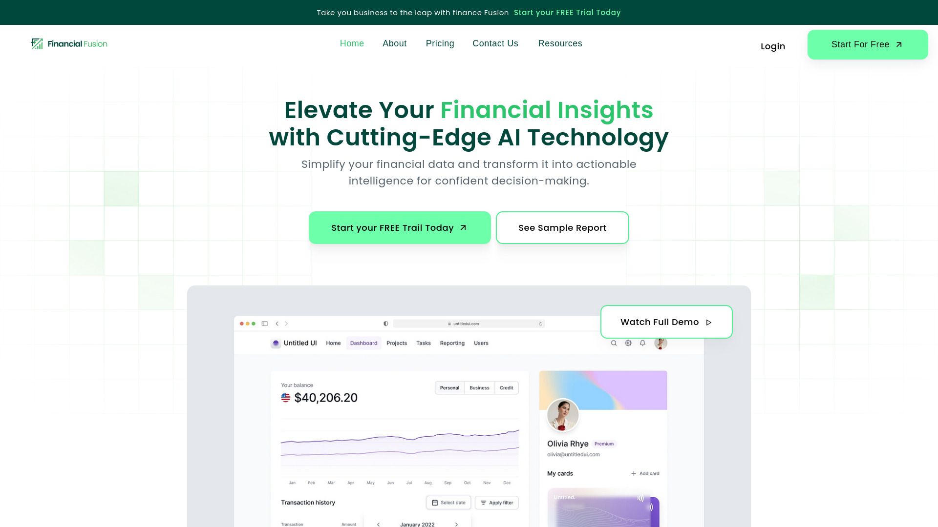 Financial Fusion image
