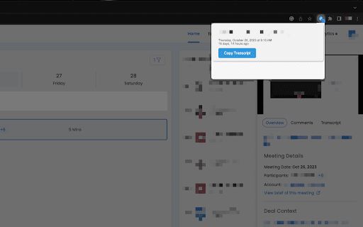 Transcript Helper for Chorus.ai image