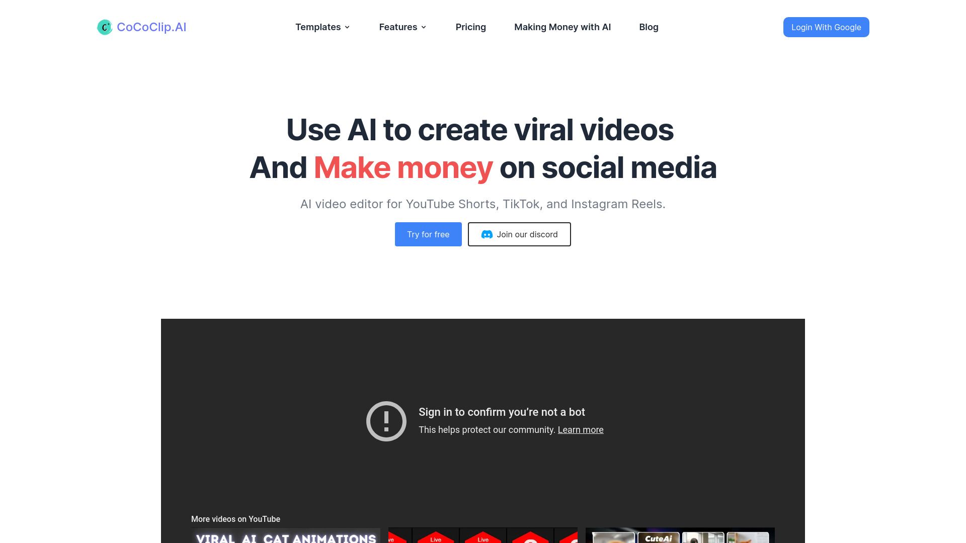 CoCoClip.AI image