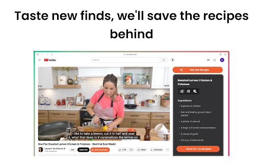 Get the Recipe image