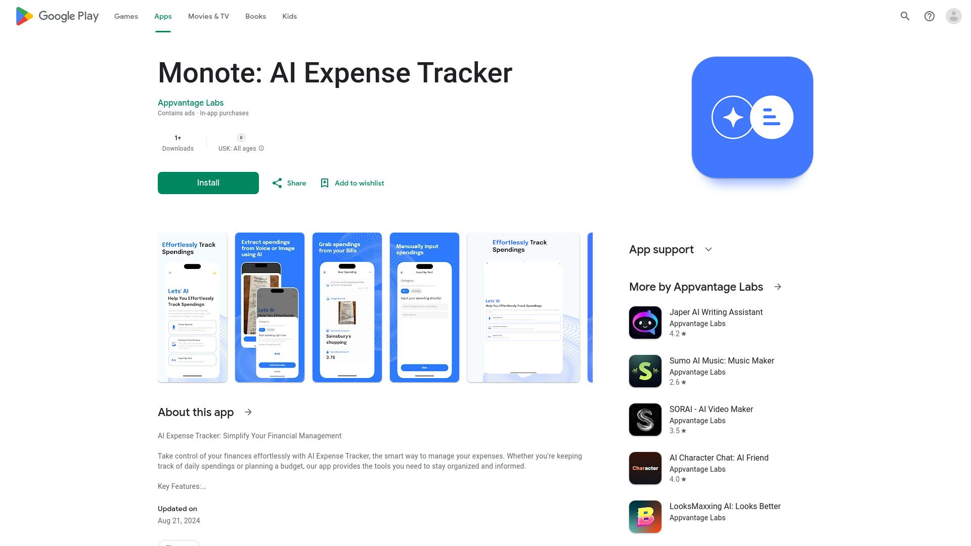 AI Expense Tracker image