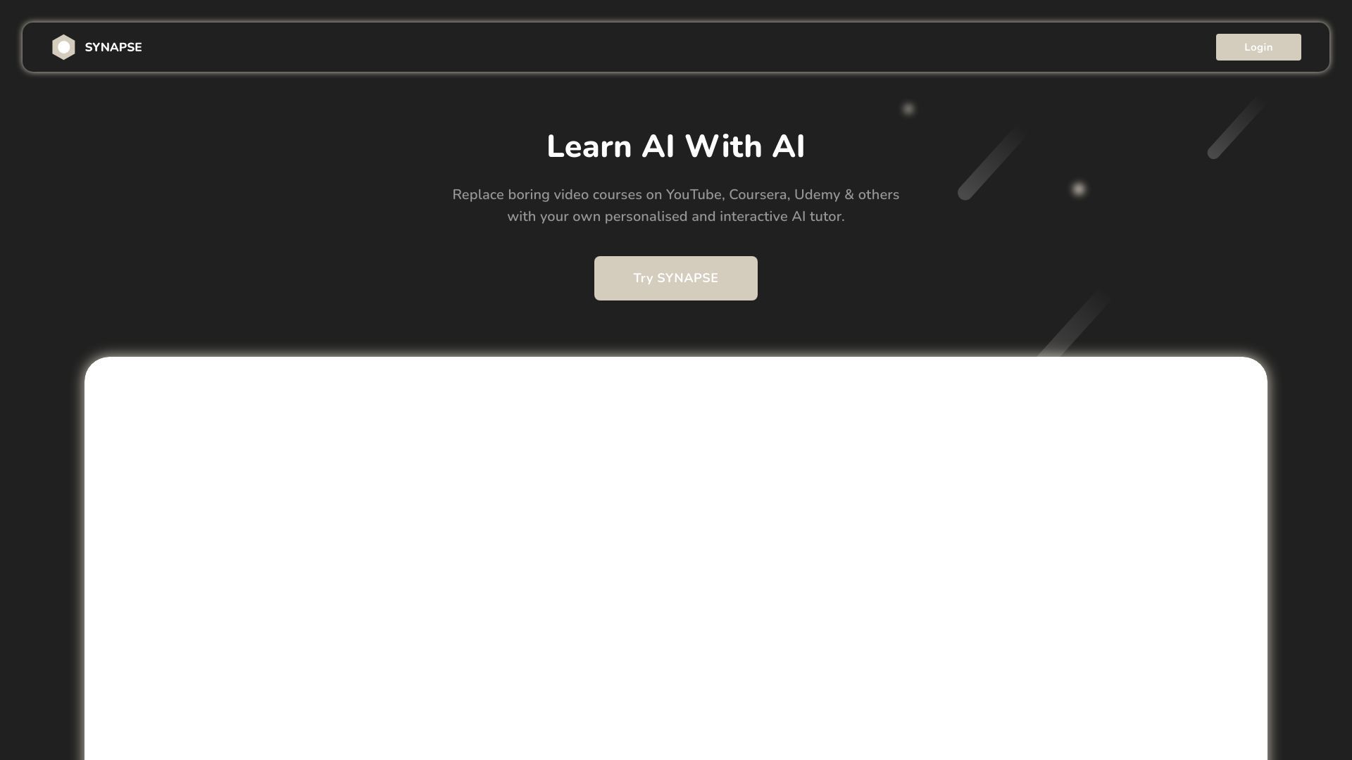 Synapse Tutor image